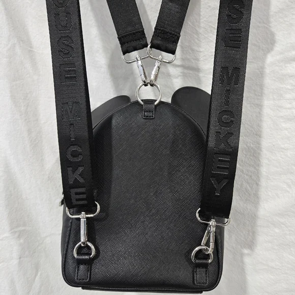 Loungefly Disney Mickey Mouse Convertible Backpack NWOT - Picture 4 of 8